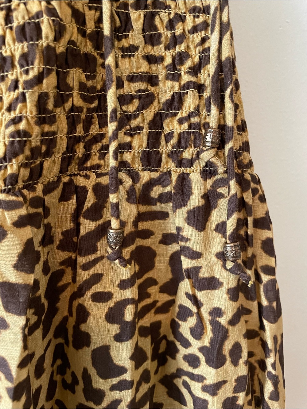 NWT Anthropologie The Josephine Smocked Drop-Waist Dress Size XSP, XL NEW - Picture 5 of 10